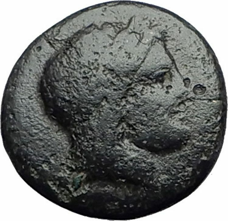 Kolophon Colophon IONIA 360BC Authentic Ancient Greek Coin APOLLO & HORSE i63081