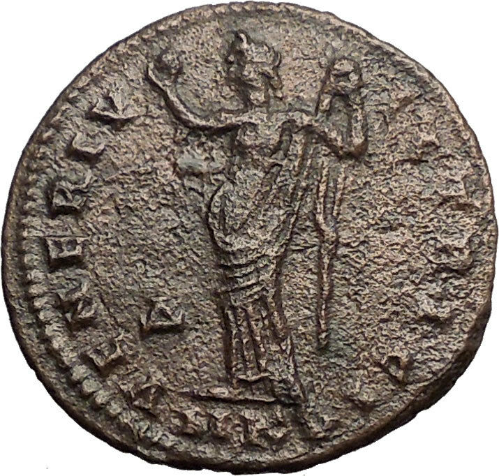 Galeria Valeria Daughter of Diocletian 308AD Big Ancient Roman Coin VENUS i57451