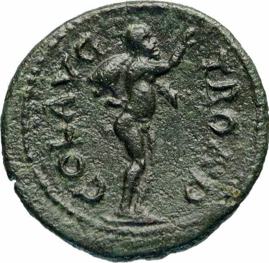 TREBONIANUS GALLUS Authentic Ancient 253AD Roman Coin SATYR MARSYAS i83011