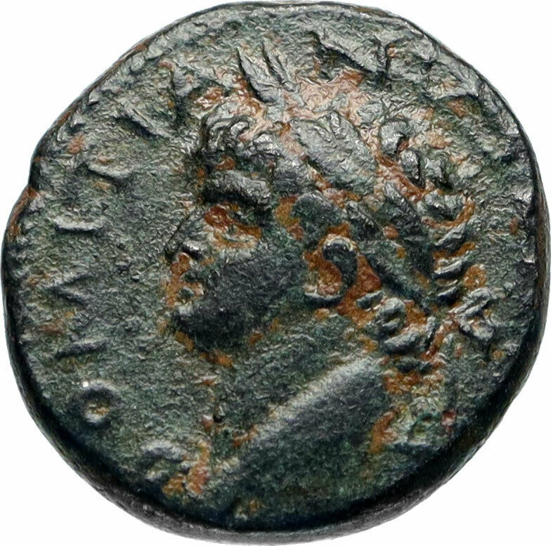 DOMITIAN 76AD Semis of Antioch in Seleukis and Pieria Ancient Roman Coin i83009