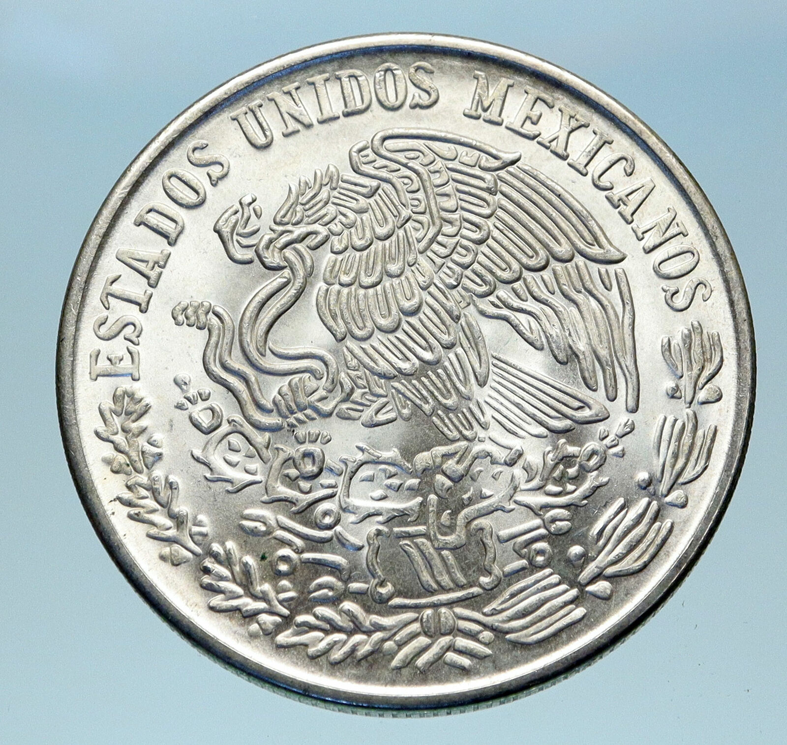 1978 Mexican Independence HERO Jose Maria Morelos Silver 100 Peso Coin i82982