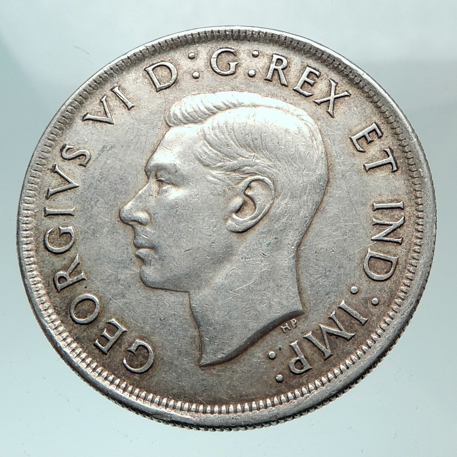 1939 CANADA Canadian Centre Block in Ottwa George VI Silver Dollar Coin i82099