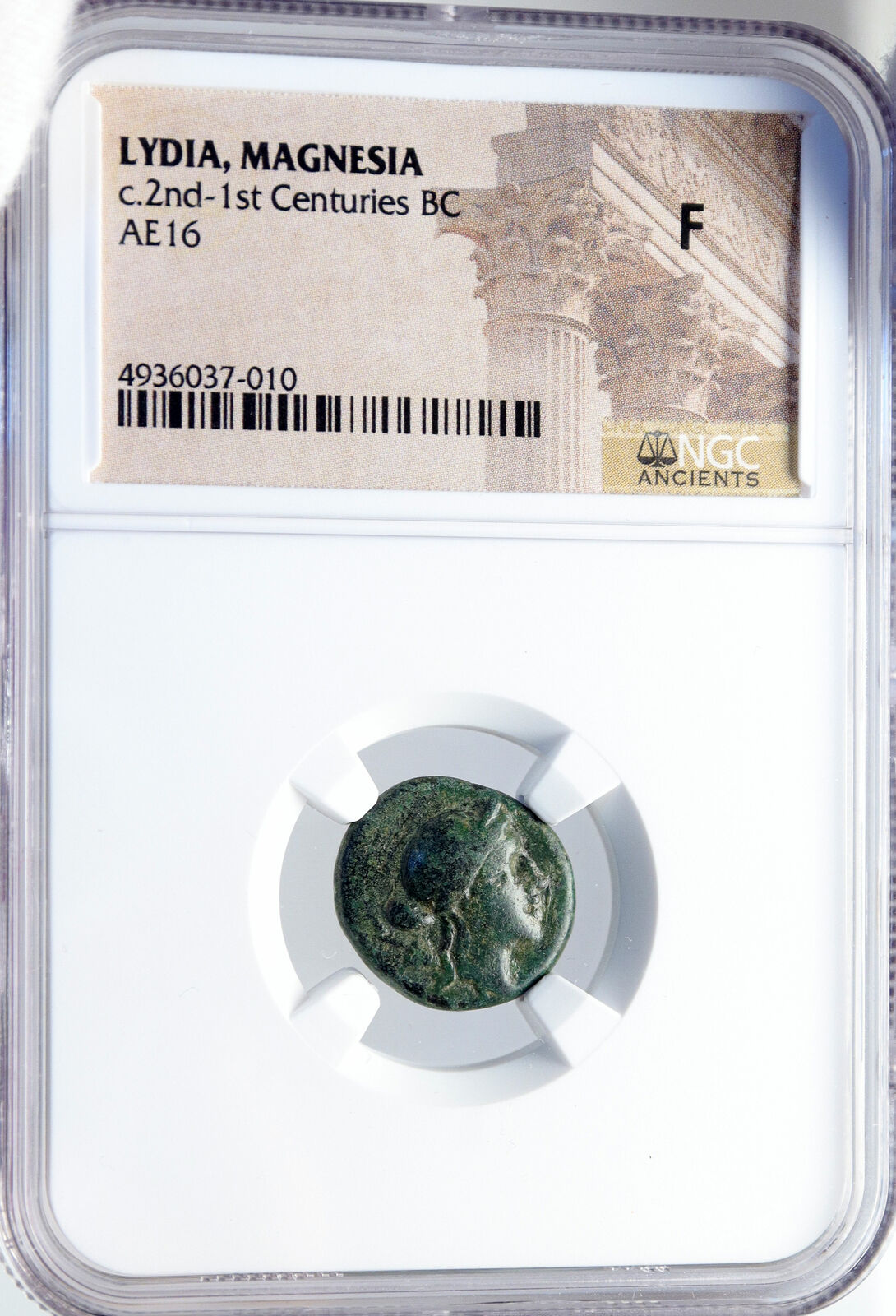 Magnesia ad Sipylum in Lydia Authentic Ancient Greek Coin ARTEMIS NGC i82850