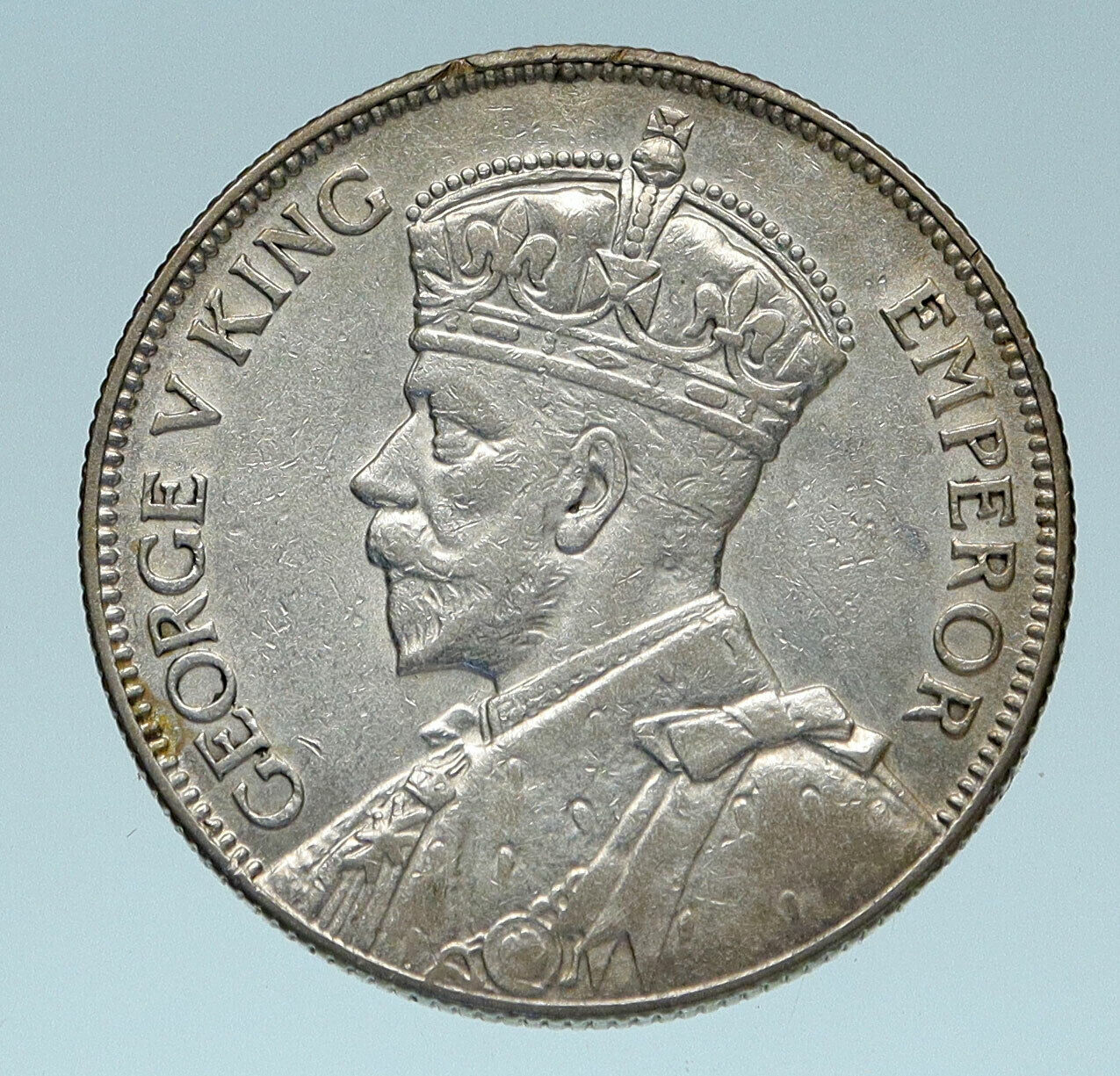 1936 NEW ZEALAND under UK King George V Silver Florin Coin w KIWI BIRD i83279