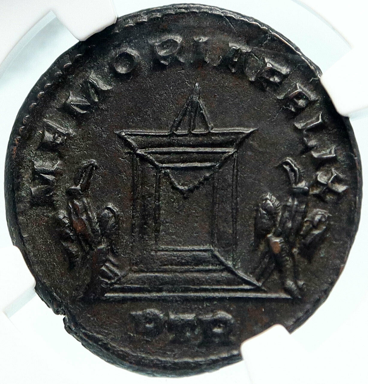 Divus CONSTANTIUS I Chlorus Authentic Ancient 307AD Roman Coin ALTAR NGC i83584