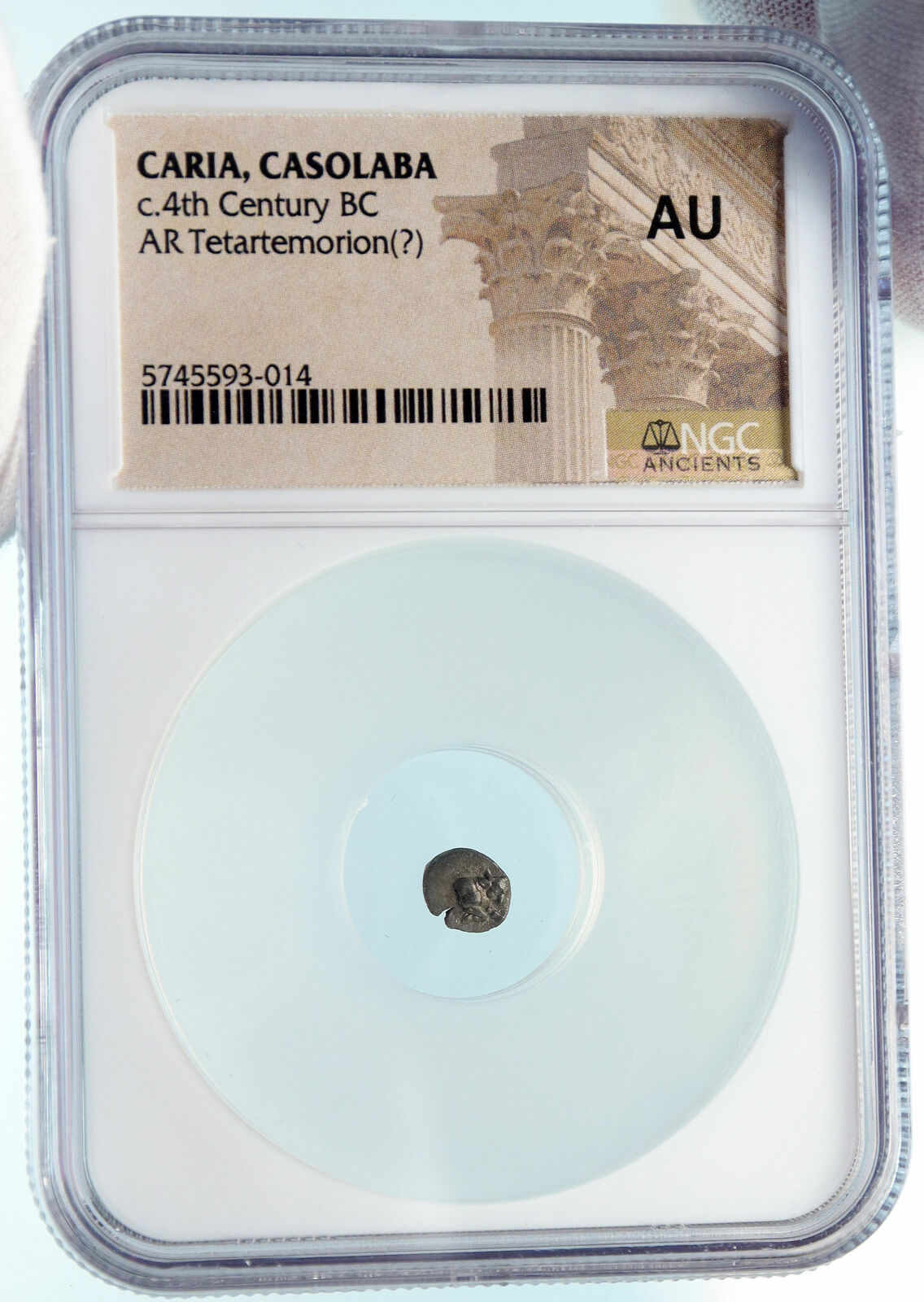 KASOLABA Casolaba in CARIA Ancient UNPUBLISHED Silver Greek Coin NGC i83832