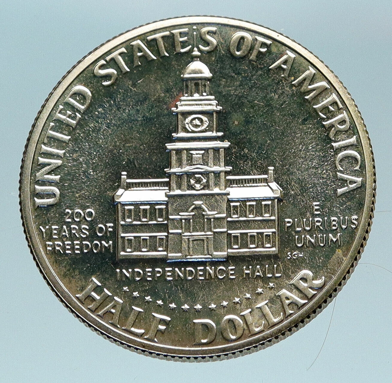 1976 USA United States JFK John F. Kennedy Proof Silver 1/2 Dollar Coin i84158
