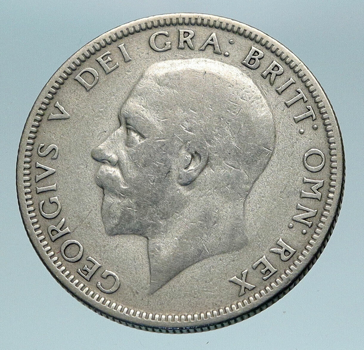 1928 United Kingdom Great Britain GEORGE V Silver Florin 2 Shillings Coin i84186