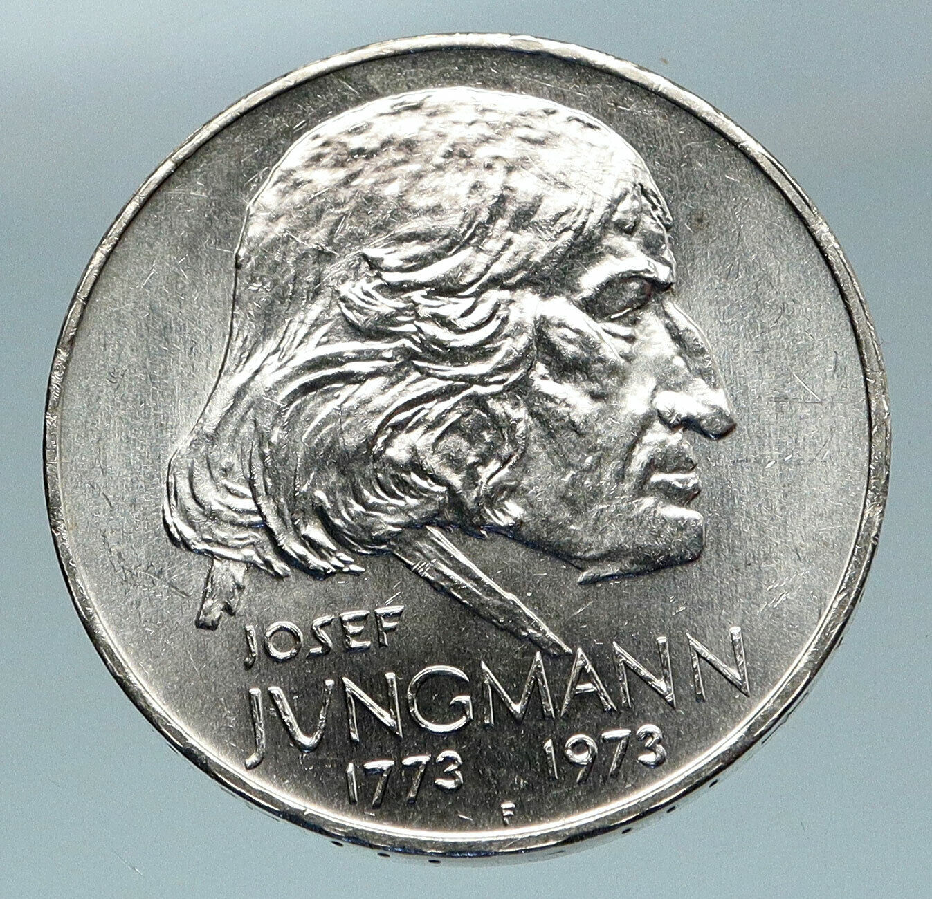 1973 CZECH REPUBLIC Czechoslovakia POET JOSEF JUNGMANN Old 50 Korun Coin i84664