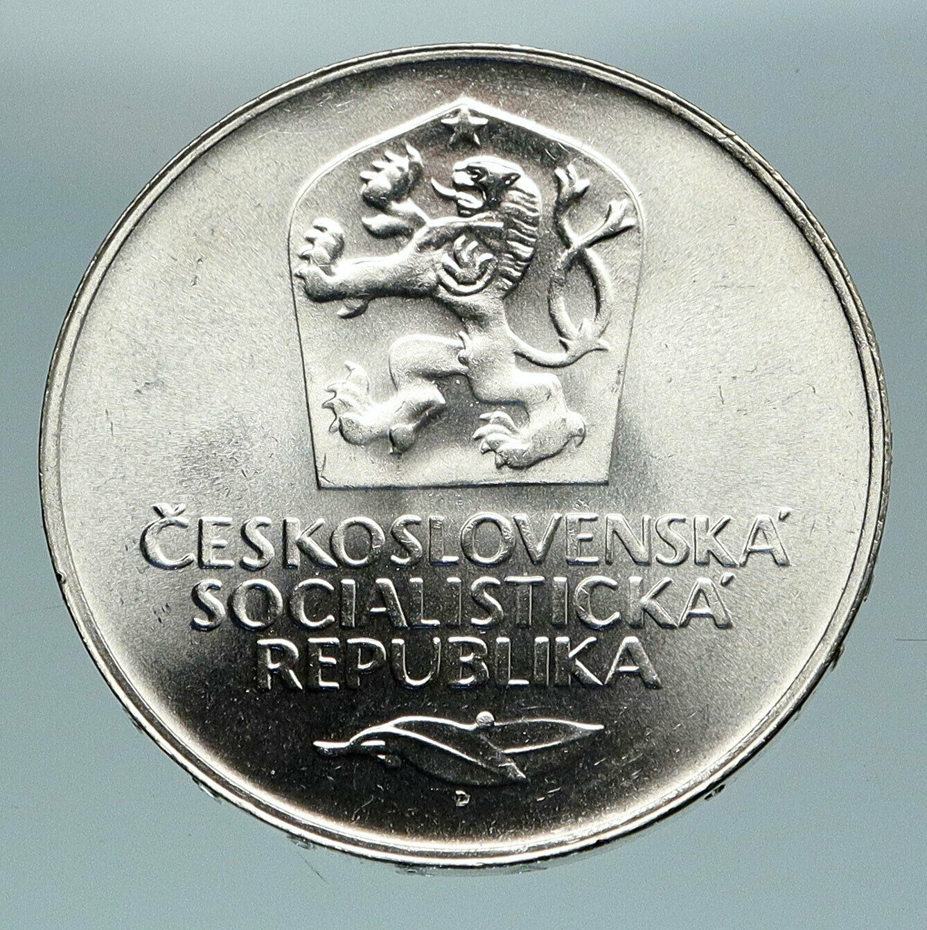 1973 CZECH REPUBLIC Czechoslovakia COMMUNIST PARTY VICTORY 50 Korun Coin i84679