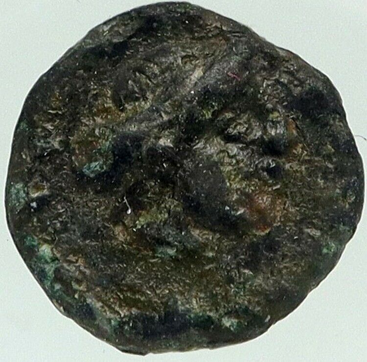 AUTOKANE in AEOLIS Authentic Ancient 400BC RARE Greek Coin APOLLO NGC i84948