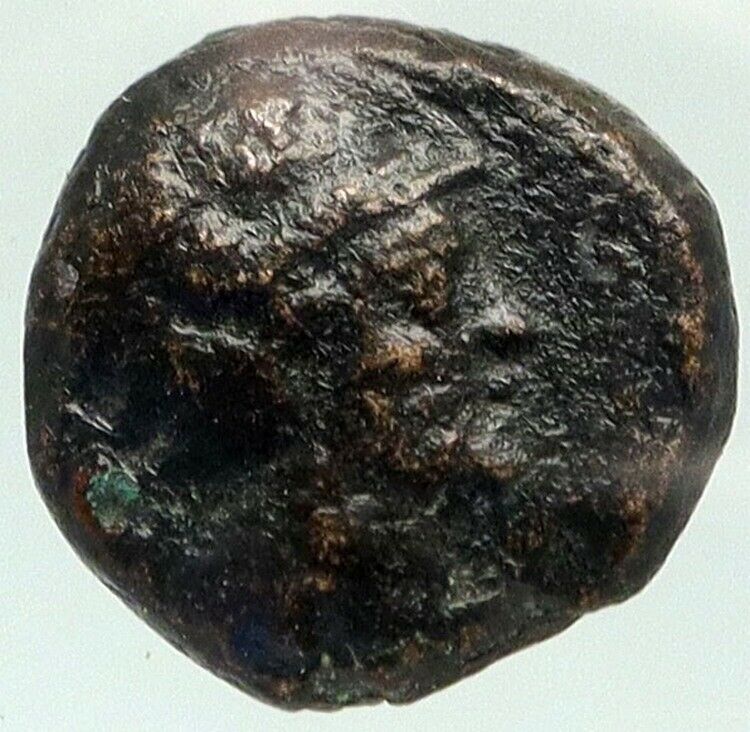 MYRINA in AEOLIS Authentic Ancient 350BC Greek Coin ATHENA AMPHORA NGC i84943