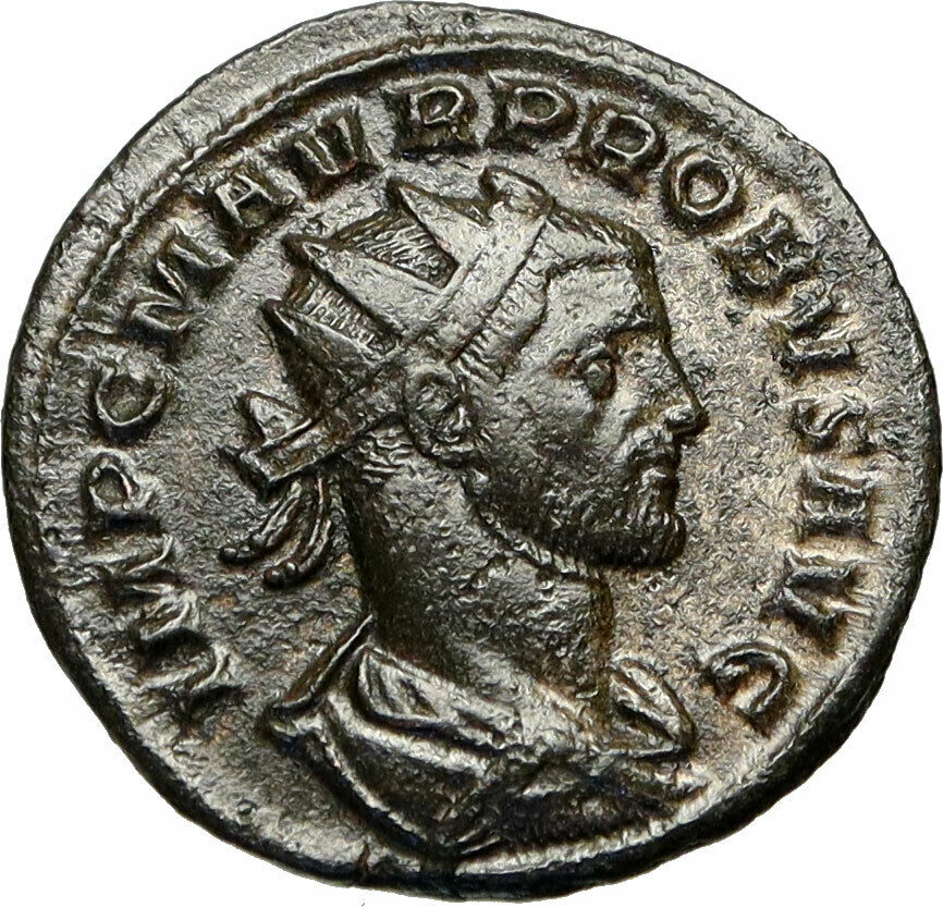 PROBUS Authentic Ancient 276AD Original Genuine Roman Coin FELICITAS i85008