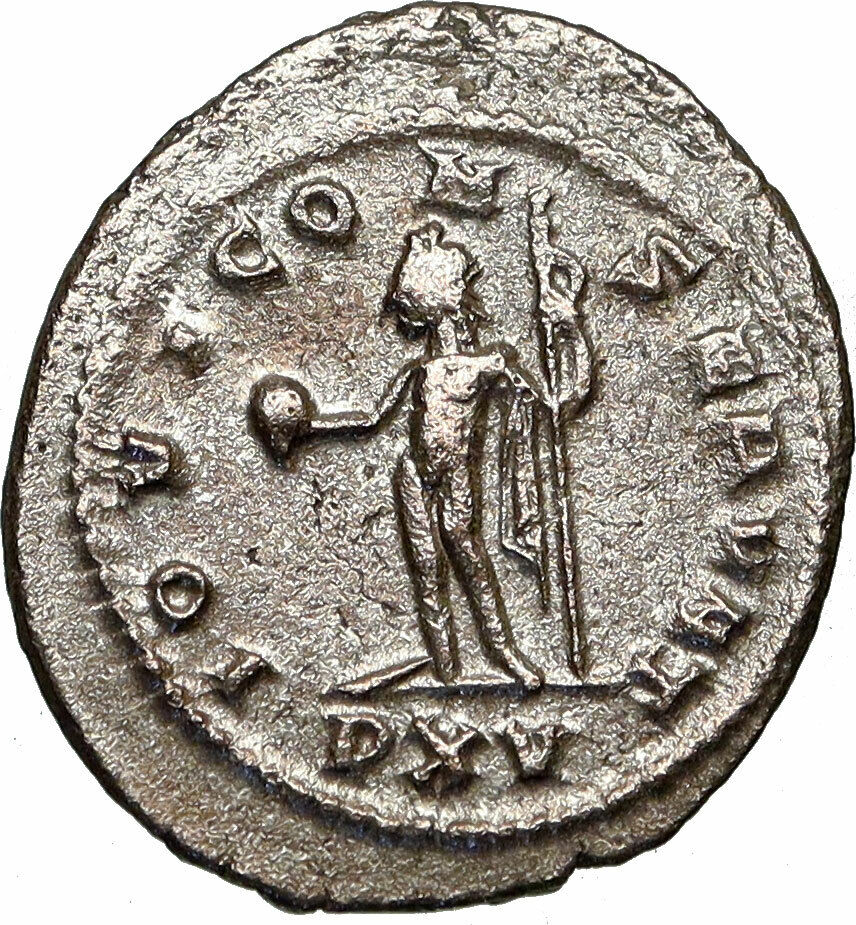 GALLIENUS Authentic Ancient 267AD Genuine Original Roman Coin JUPITER i84920