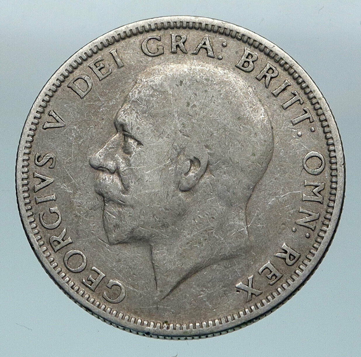 1929 United Kingdom Great Britain GEORGE V Silver Florin 2 Shillings Coin i85199