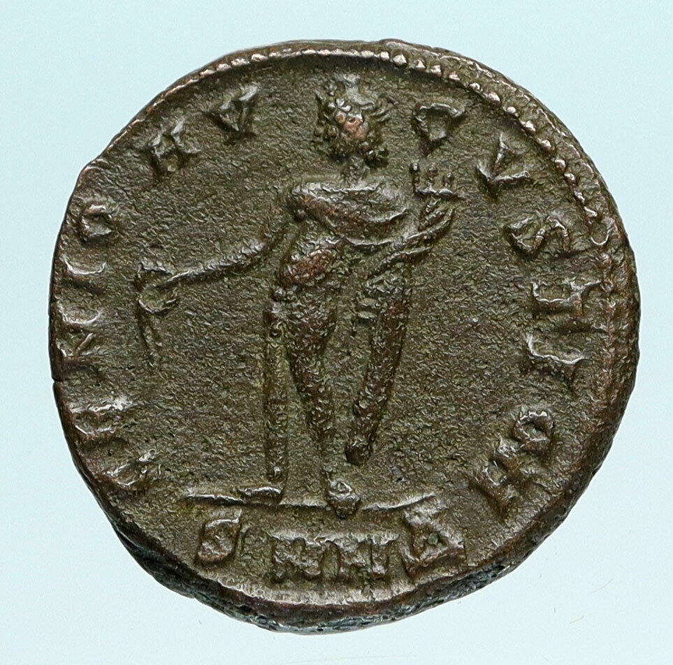 MAXIMINUS II DAIA Authentic Ancient 310AD Genuine Roman Coin GENIUS i83417