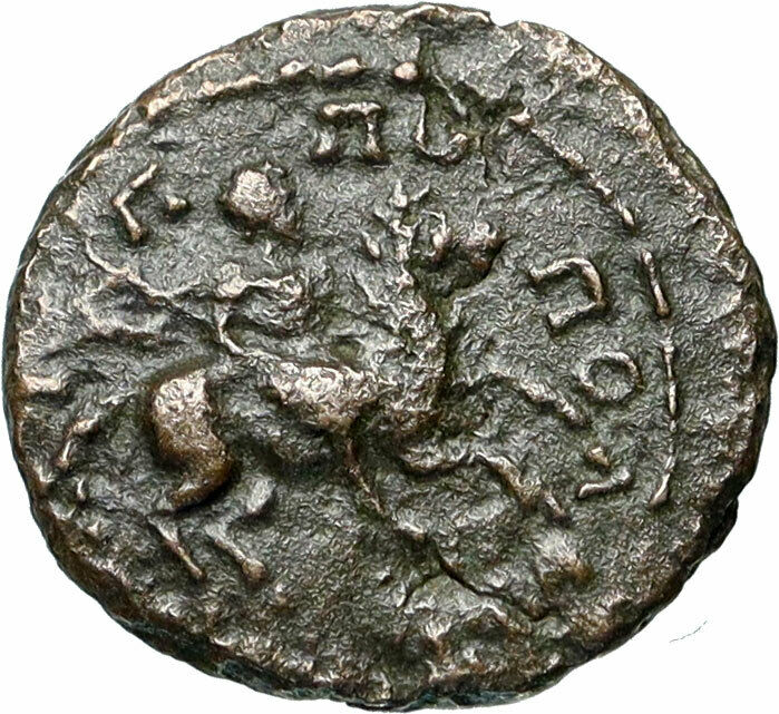 COMMODUS on HORSE Authentic Ancient Philippopolis Thrace Roman Coin i84020