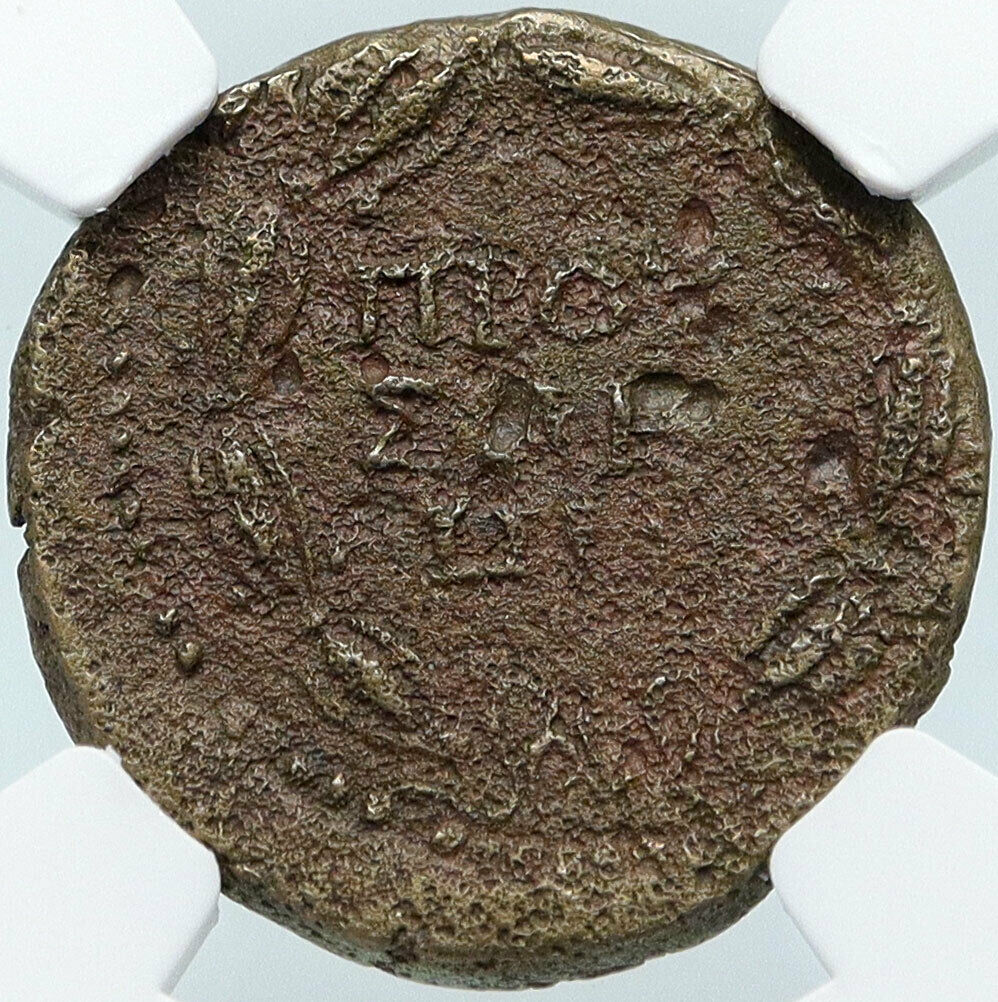 NERO Very Rare PRUSA BITHYNIA Authentic Ancient Genuine Roman Coin NGC i85417