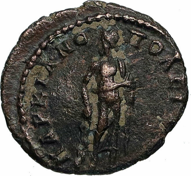 DIADUMENIAN Macrinus SON Marcianopolis Roman Coin ASCLEPIUS MEDICINE GOD i84042