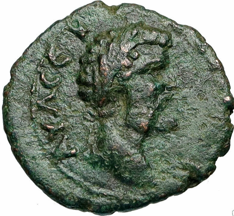 SEPTIMIUS SEVERUS Augusta Traina Thrace Ancient Roman Coin COILED SERPENT i84043