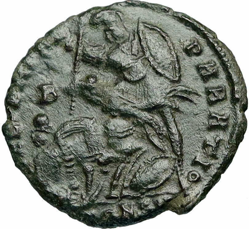 CONSTANTIUS GALLUS as Caesar Authentic Ancient 351AD BATTLE Roman Coin i84040