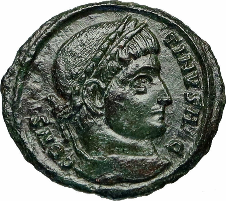 CONSTANTINE I the GREAT Authentic Ancient 321AD Roman Coin WREATH VOT XX i84321