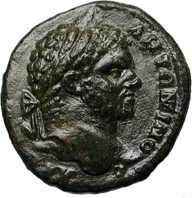 CARACALLA Authentic Ancient 198AD Marcianopolis Roman Coin TELESPHORUS i84329