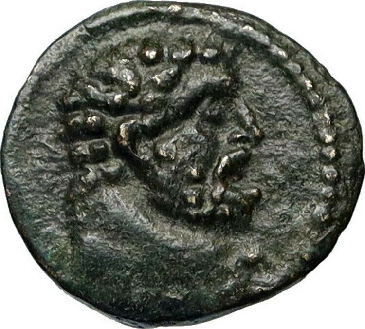 AKRASOS Acrasus LYDIA Authnetic Ancient Greek Coin HERCULES TELESPHORUS i84330