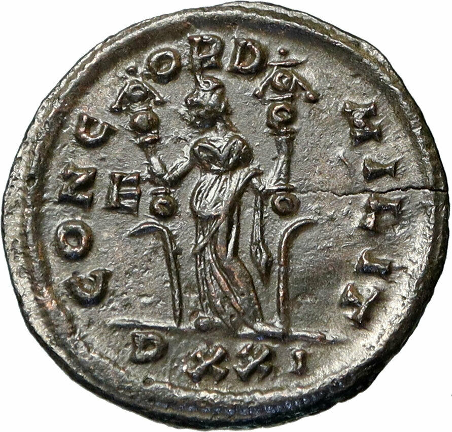 PROBUS Authentic Ancient 279AD Ticinum Genuine Roman Coin CONCORDIA i84459