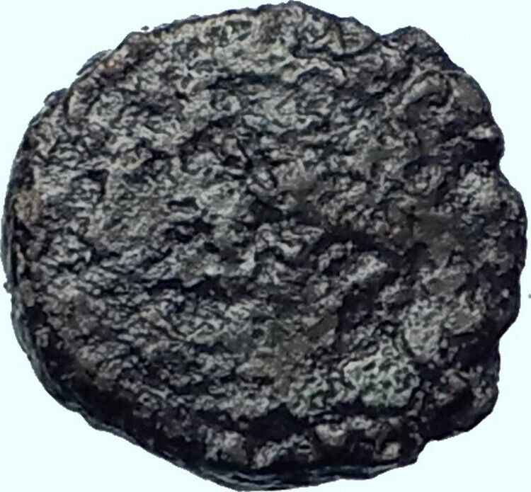 MARCIAN 450AD Constantinople Mint MONOGRAM Authentic Ancient Roman Coin i41484