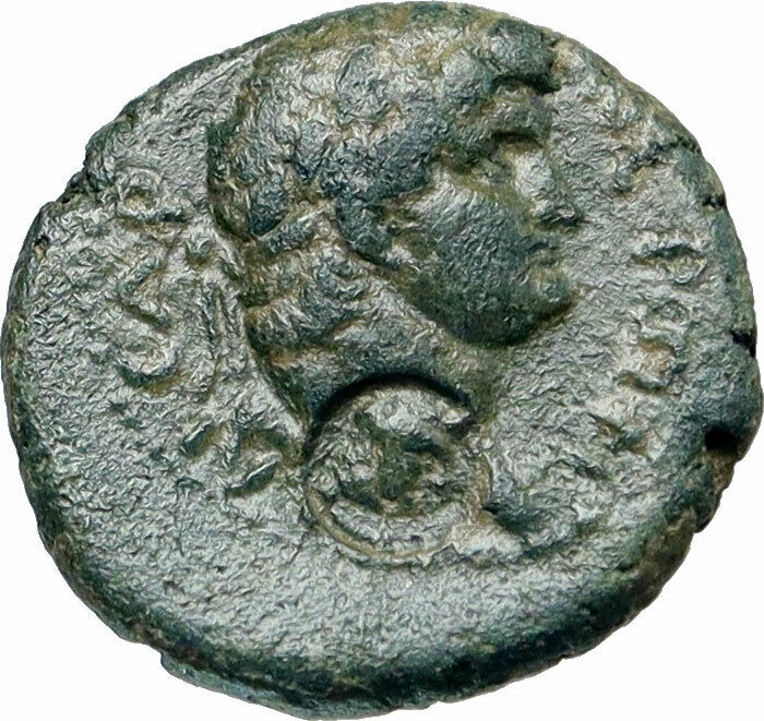 NERO 67AD Ancient Anazarbus Cilicia Ancient Roman Coin w BOULE for VOTE i85861