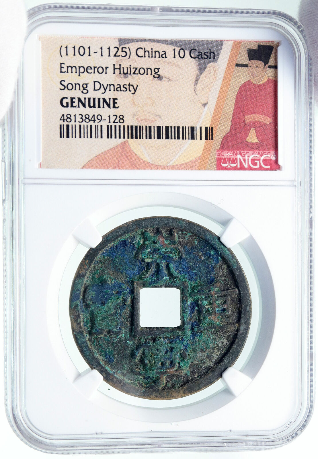 1101AD CHINESE Northern Song Dynasty Antique HUI ZONG Cash Coin CHINA NGC i86290