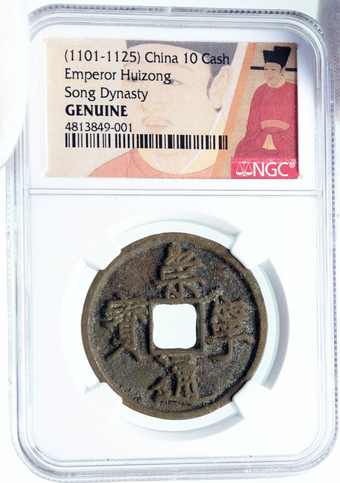 1101AD CHINESE Northern Song Dynasty Antique HUI ZONG Cash Coin CHINA NGC i86690