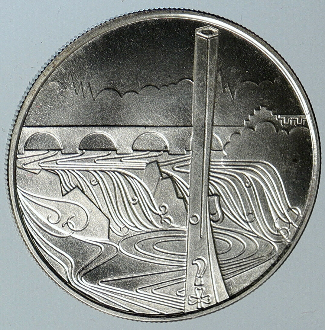 1967 SWITZERLAND Neuhausen VINTAGE Shooting Festival Swiss Silver Medal i111642