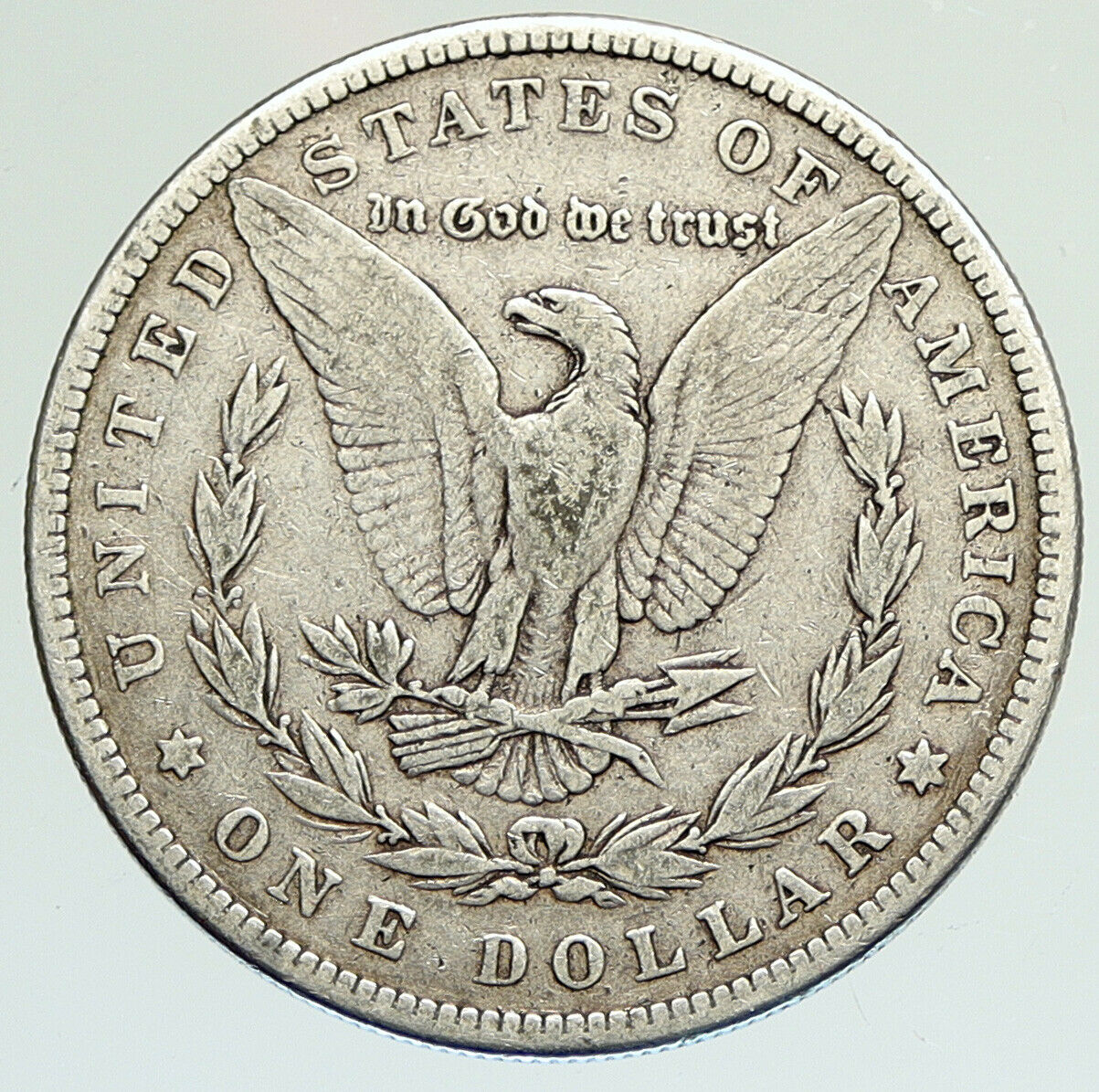 1882 P UNITED STATES of America Eagle Old Silver Morgan US Dollar Coin i111934