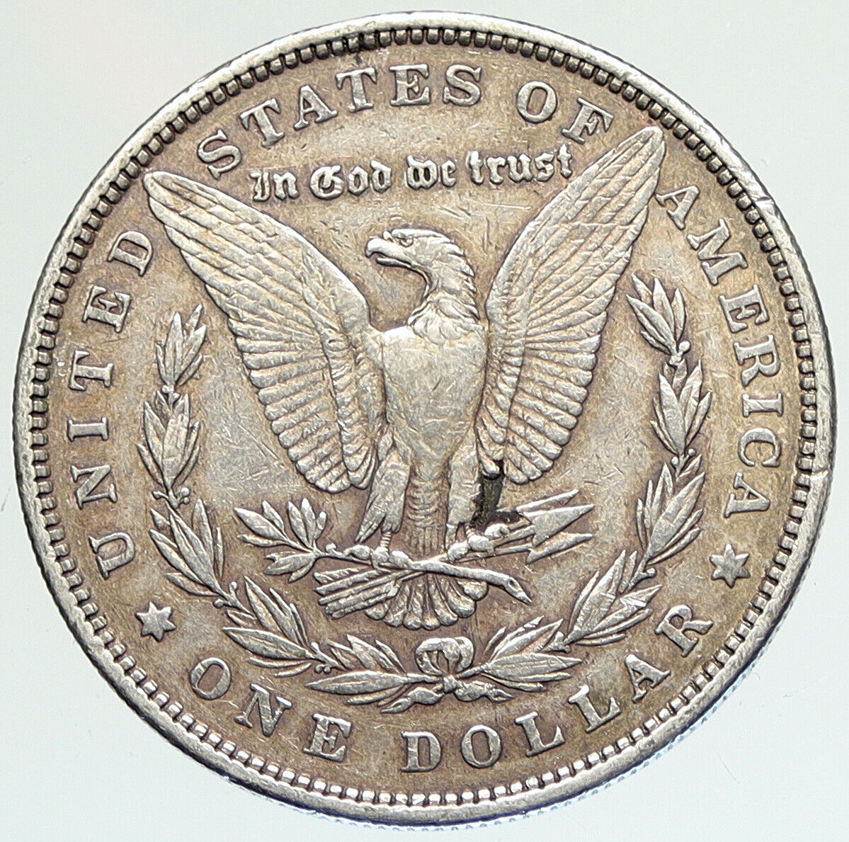 1879 P UNITED STATES of America Eagle Old Silver Morgan US Dollar Coin i111904