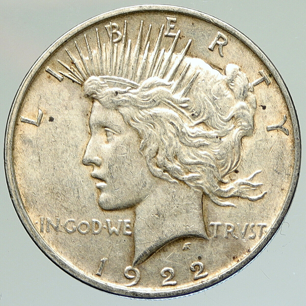 1923 S US Antique Silver PEACE DOLLAR United States Coin LIBERTY & EAGLE i111881