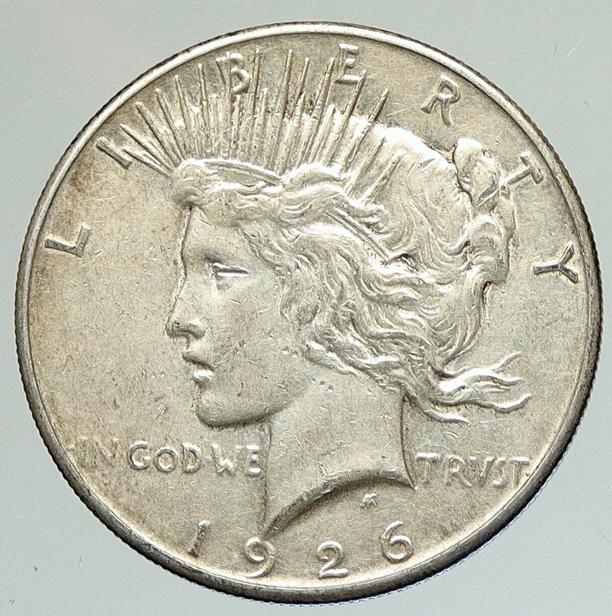 1926 S US Antique Silver PEACE DOLLAR United States Coin LIBERTY & EAGLE i111896