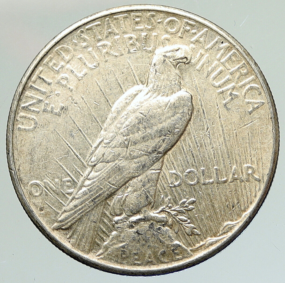 1926 S US Antique Silver PEACE DOLLAR United States Coin LIBERTY & EAGLE i111896