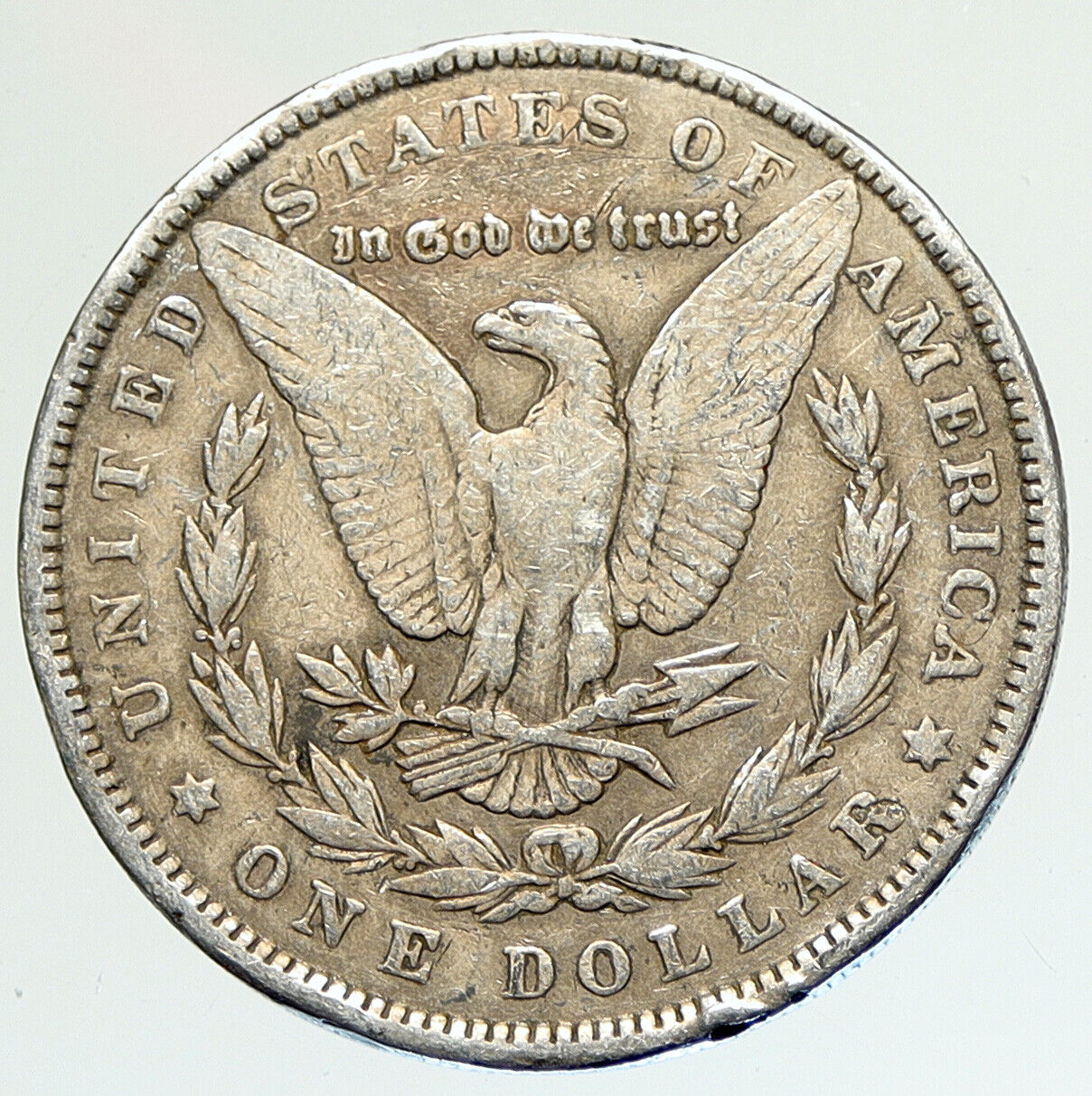 1900 P UNITED STATES of America EAGLE Old SILVER Morgan US Dollar Coin i111894