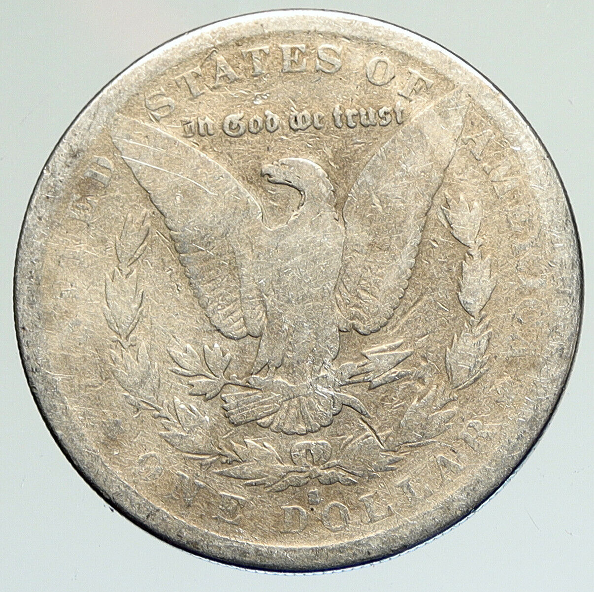 1882 S UNITED STATES of America Old SILVER Morgan US Dollar Coin EAGLE i111937