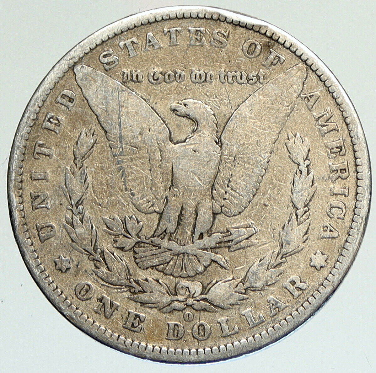 1882 O UNITED STATES of America EAGLE Old SILVER Morgan US Dollar Coin i111910