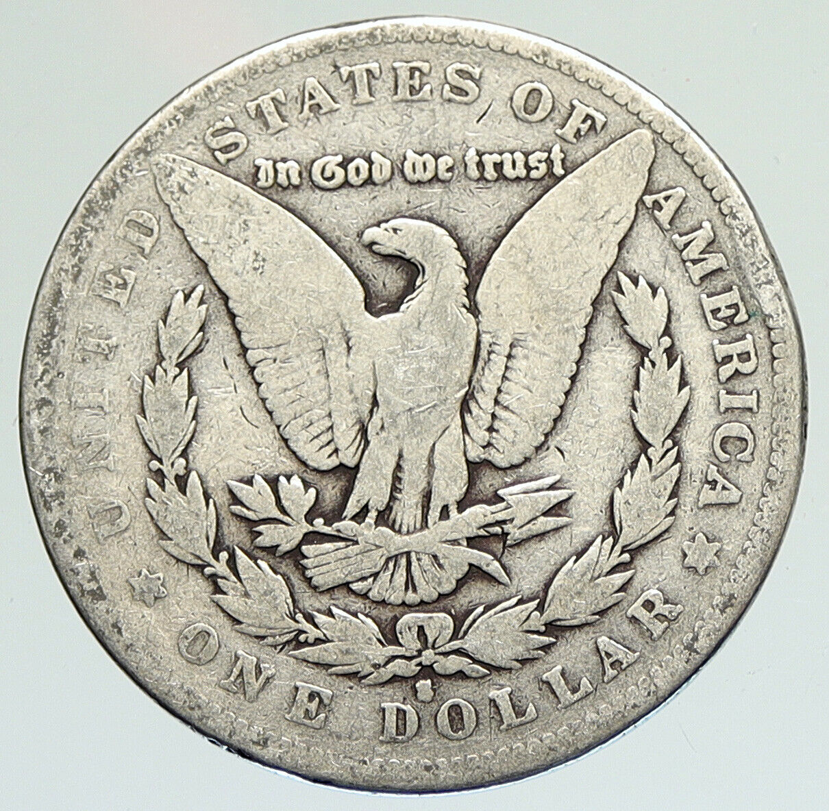 1883 S UNITED STATES of America Old SILVER Morgan US Dollar Coin EAGLE i111929