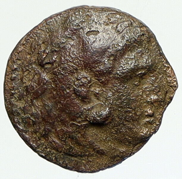 ANTIGONOS II GONATAS Macedonia King c.276 BC Ancient Greek Coin HERCULES i112073