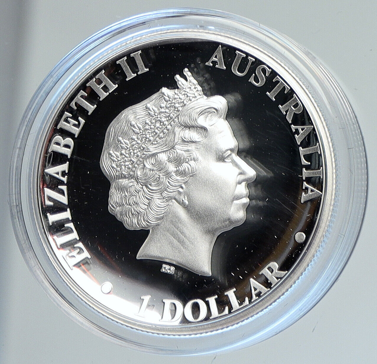 2013 AUSTRALIA UK Queen Elizabeth II KOALA Genuine Proof Silver $ Coin i112309