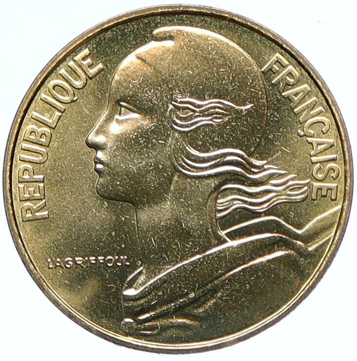 1964 FRANCE Marianne w PHRYGIAN CAP Vintage Old 20 Centimes French Coin i112576