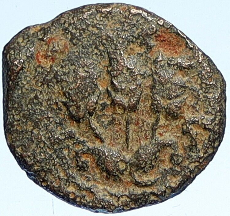 Herod AGRIPPA I JERUSALEM Biblical Claudius Time Greek Coin Hendin 1244 i112616