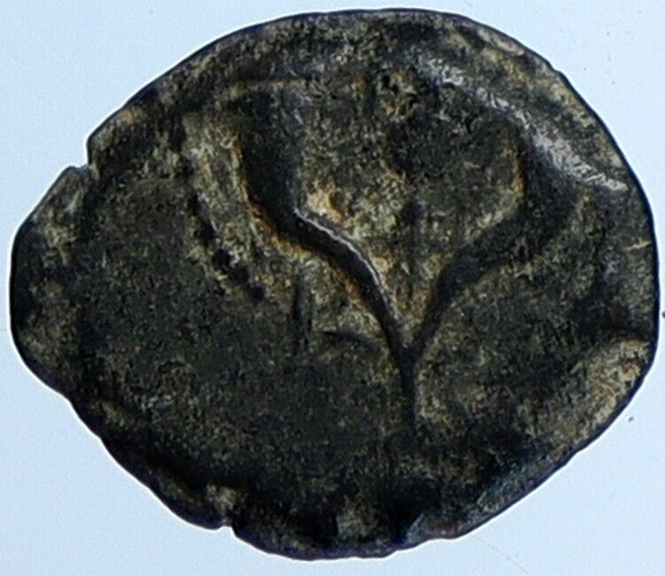 ALEXANDER JANNAEUS Biblical Jerusalem Jewish Widow's Mite Coin Hend 1146 i110560