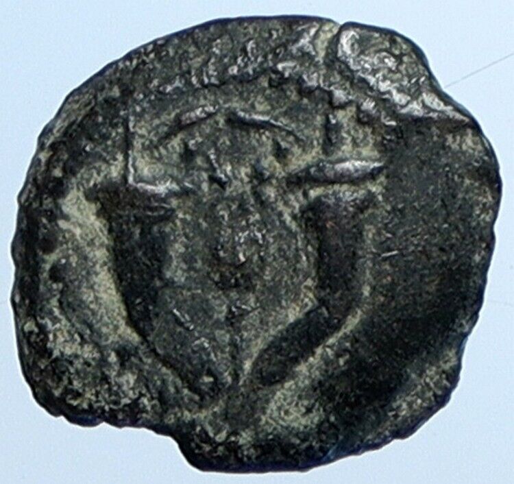 ALEXANDER JANNAEUS Biblical Jerusalem Jewish Widow's Mite Coin Hend 1146 i110548