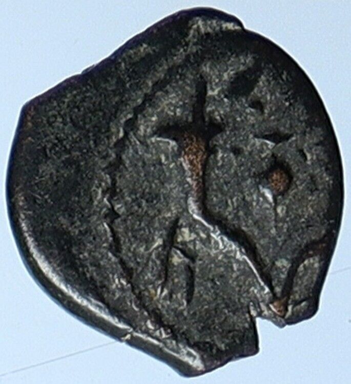 ALEXANDER JANNAEUS Biblical Jerusalem Jewish Widow's Mite Coin Hend 1145 i110532